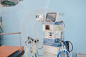 Anesthetic machine. Apparatus for anesthesia. Operating apparatus photo