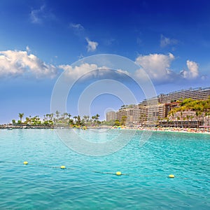 Anfi del Mar Anfidelmar beach in Gran Canaria