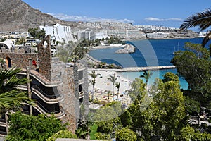 Anfi fel Mst beach, Island of Gran Canaria, Spain photo