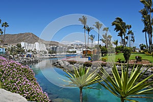 Anfi fel Mst beach, Island of Gran Canaria, Spain