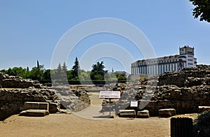 Anfiteatro romano in Merida, Badajoz - Spain