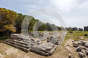 The Anfiteatro Romano in Syracuse
