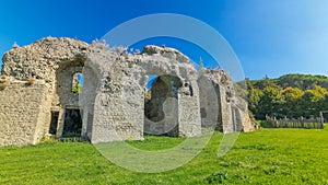 Anfiteatro Severiano in beautiful town of Albano Laziale , Italy