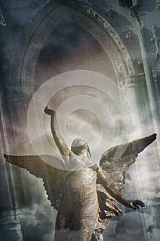 Angel ascending photo