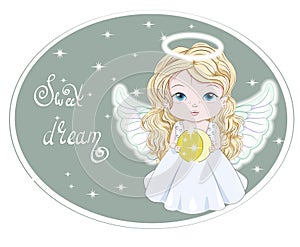 Angel blonde sweet dreams