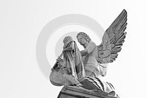 Angel on Bridge in Berlin photo