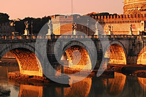 Angel Bridge near Castel Sant'Angelo