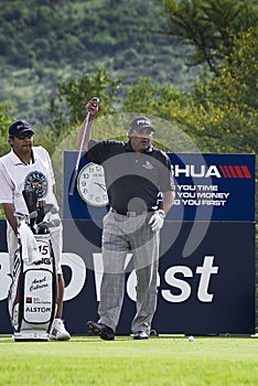 Angel Cabrera - 12th Tee