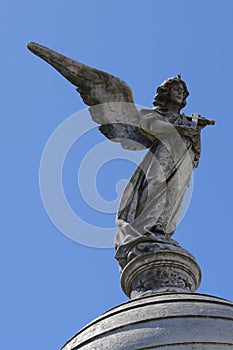 Angel on Cemetery La Recoleta,  Buenos Aires. Argentina photo