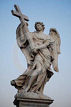 Angel with cross