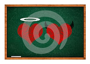 Angel and devil in love