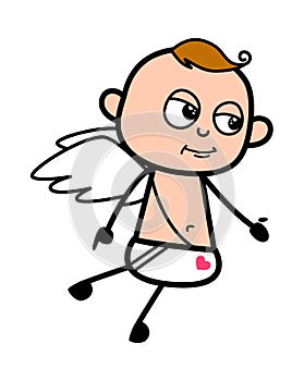 Angel Expressionless Face Cartoon photo