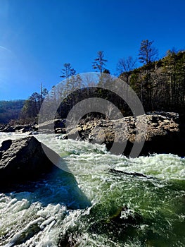 Angel Falls Big South Fork River Scenic abstract art Nature