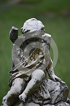 Angel found at Oakwood Cemetery in Fort Worth Texas