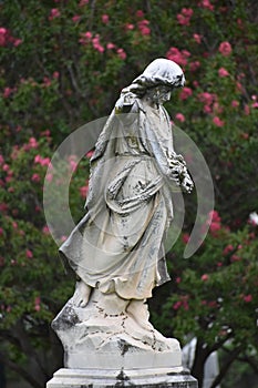 Angel found in Oakwood Cemetery in Fort Worth Texas