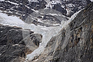 Angel Glacier on Mount Edith Cavell