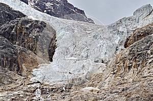 Angel Glacier on Mount Edith Cavell