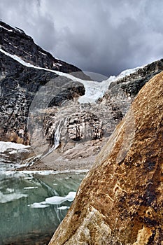 Angel Glacier Mount Edith Cavell