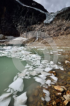 Angel Glacier Mount Edith Cavell