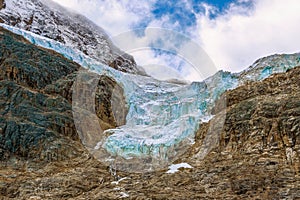 Angel Glacier.Mount Edith Cavell.Jasper National Park. Alberta.Canada