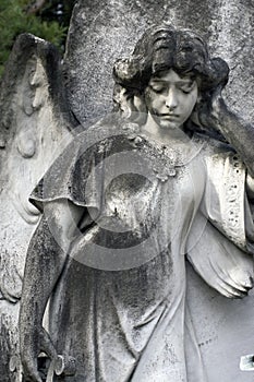 Angel Headstone - Closeup 2 (4764) photo