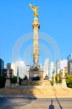 The Angel of Independence at Paseo de la Reforma in Mexico City photo