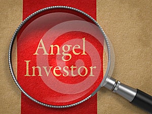 Angel Investor Through a Magnifying Glass photo
