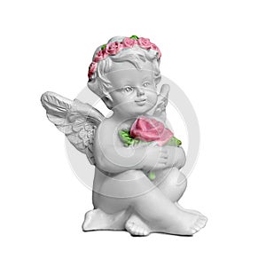 Angel isolated on white