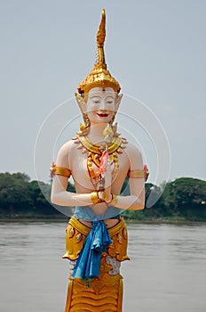 Angel in Khong River