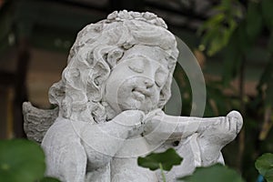 Angel made from ceramic