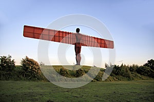 Angel of the North and Field