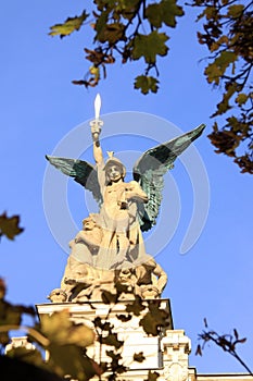 The Angel from the Old Prague City, Czech Republics