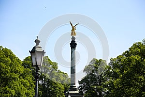 Angel of Peace seen from the Luitpold Bridge