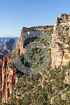 Angel`s Window Landscape North Rim Grand Canyon