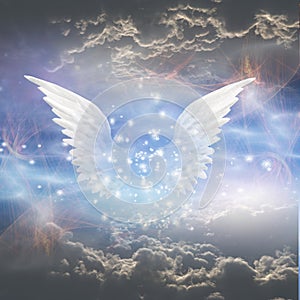 Angel's Wings. 3D Rendering