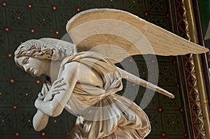 An angel in Saint-Gervais church