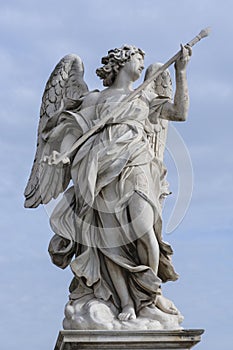 Angel Sculpture - Ponte Sant Angelo Rome