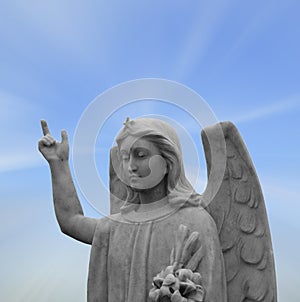 Angel statue
