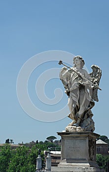 Angel statue in Rome