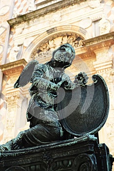 Angel Statue at Santa Maria Maggiore Cathedral