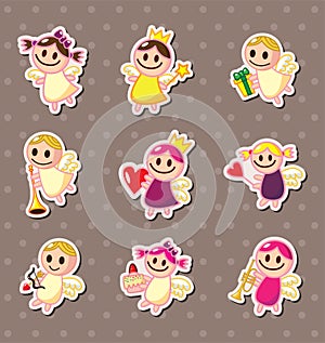 Angel stickers