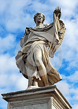 Angel with the Sudarium on Ponte Sant Angelo