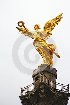 Angel of the Independence  paseo de la reforma in Mexico City  V photo