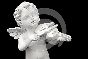 Angel and Violin.