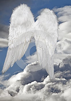 Angel wings heaven photo