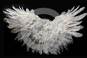 Angel Wings of Heavenly Grace (AI Generated)