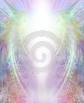 Angelic Celestial Light Being Background