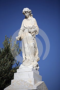 Angelic Cemetery Statue