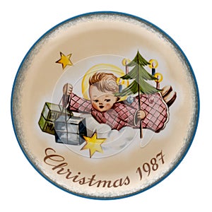 Angelic Gifts 1987 Christmas Plate