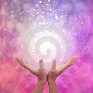 Angelic Pink Healing Energy photo